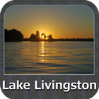 Lake Livingston Texas GPS Map आइकन