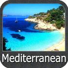 Mediterranean Sea GPS Charts ícone