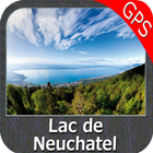 Lac de Neuchâtel Morat Bienne icône