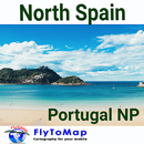 N Spain to Portugal GPS Charts APK