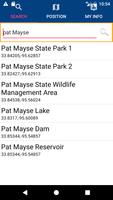 Lake Pat-Mayse Texas GPS Map syot layar 1