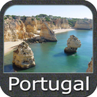 Portugal gps cartes nautiques icône