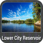 Lower City Reservoir IOWA GPS ไอคอน