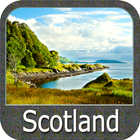 Scotland GPS Map Navigator ícone
