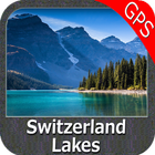 Switzerland Lakes GPS Charts иконка
