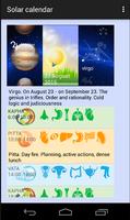Solar calendar, day mode capture d'écran 1