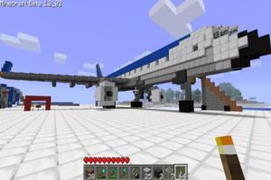 Airplane Mods MCPE Affiche