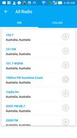 FM Radio Australia All Station capture d'écran 1