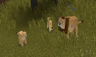 Wild LION MOD for MCPE Plakat