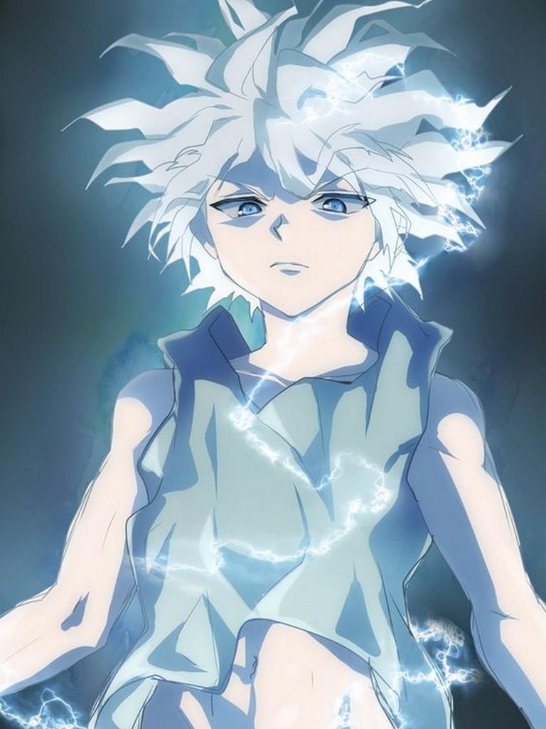 Killua Gif Wallpaper 4K - Wallpaper Hxh Hunterxhunter Killua Kirua