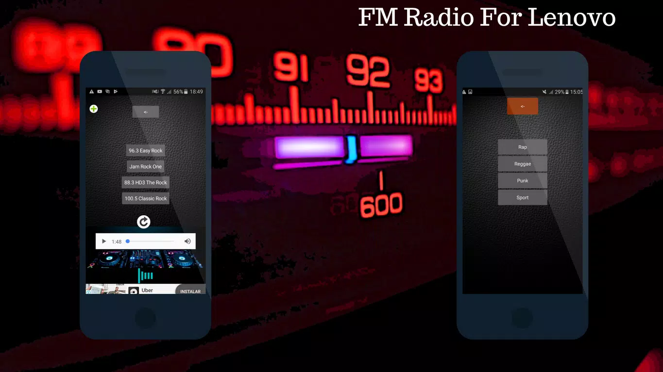 FM Radio For Lenovo APK pour Android Télécharger