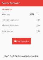 Screen Recorder HD Audio Video โปสเตอร์