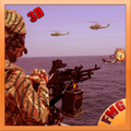 Navy WW helicopter battleship