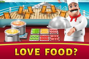 Cruise Ship Cooking Scramble 2 الملصق