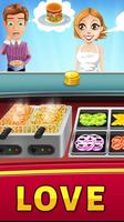 Food Court: Burger Shop Game 2 Cartaz