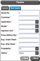 Milacron India Sales App screenshot 1