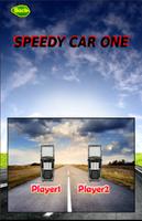 Speedy car one Affiche