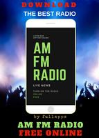 RADIO FM - Live News, Sports & Music Stations AM الملصق