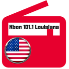 kbon 101.1 louisiana radio station icon