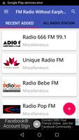 FM Radio Without Earphone Ekran Görüntüsü 3