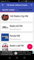 FM Radio Without Earphone স্ক্রিনশট 1