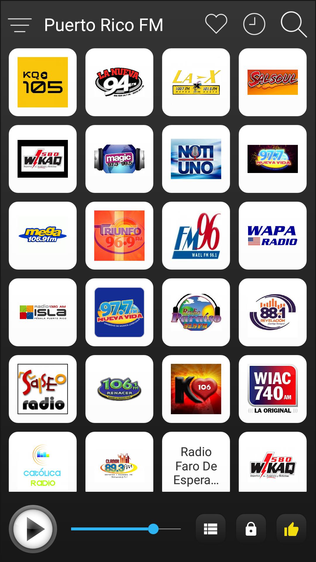 Puerto Rico Radio FM Online APK pour Android Télécharger