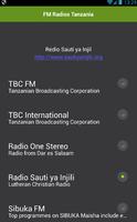FM Radios Tanzania Affiche