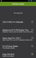 FM Radios Uganda Affiche