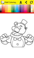 Coloring Book Five Nights Affiche