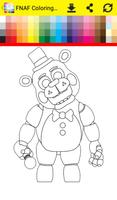 Coloring Book Five Nights capture d'écran 2