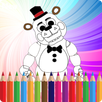 How to color five nights freddy APK