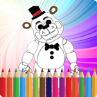 How to color five nights freddy icon