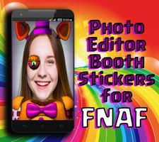 Photo Editor Booth Stickers for FNAF Poster