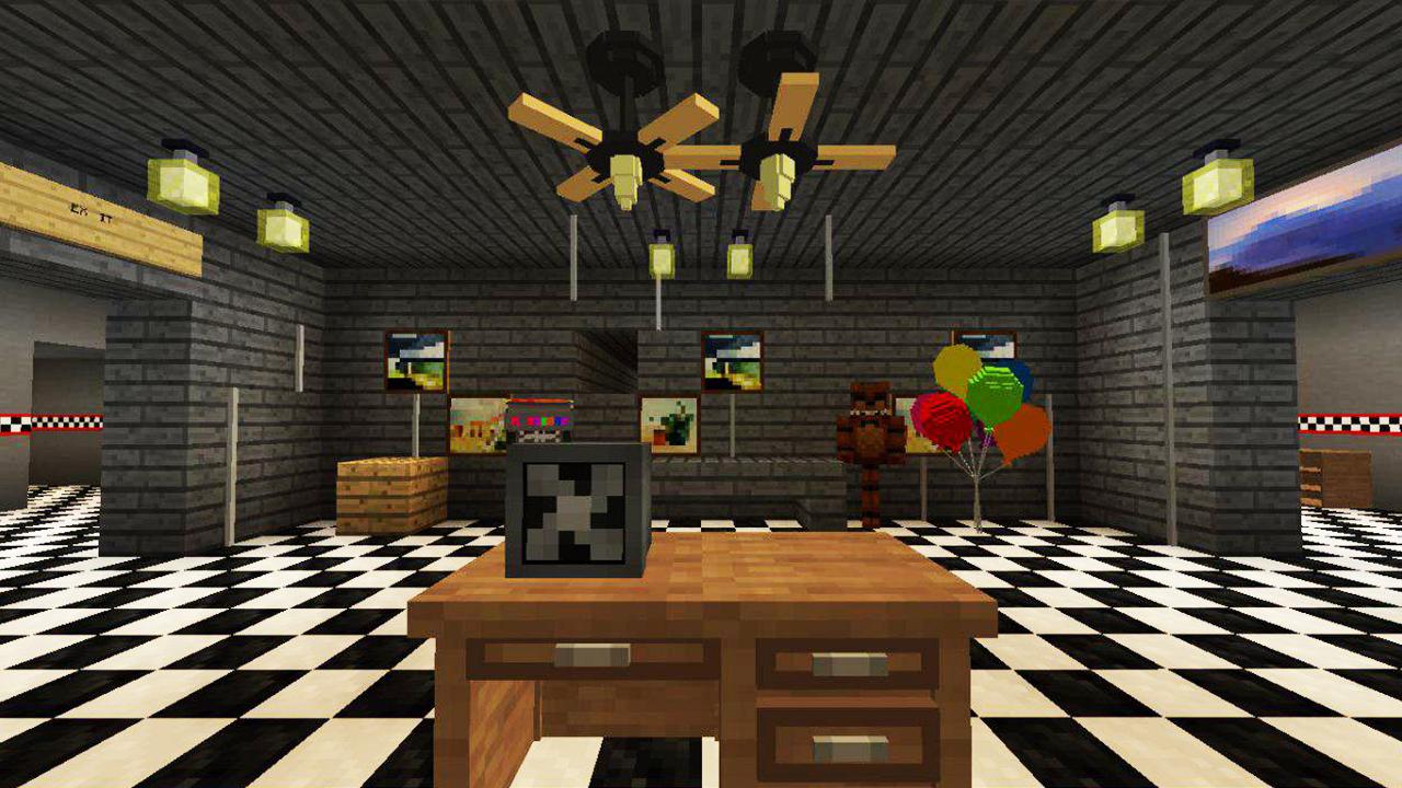 FNAF map for minecraft & mcpe craft APK pour Android Télécha