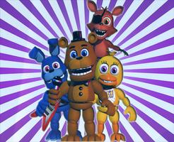 FNAF Jigsaw Slide Game 截图 1