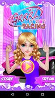 GRRRL Car Racing Game 2D poster