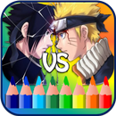 Naruto VS Sasuke Coloring Book APK