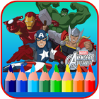 Avengers Hero Coloring アイコン