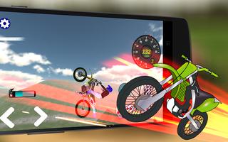 Offroad Dirt Motorbike 3D Race capture d'écran 3