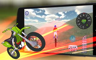 Offroad Dirt Motorbike 3D Race capture d'écran 2