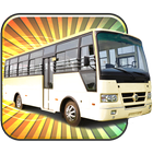 🚍 City Bus Driving Parking 3D biểu tượng