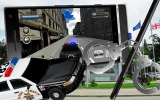 3D Police Car Chase City Crime screenshot 2