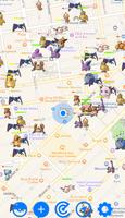 Pokemon GO Map Radar Plakat
