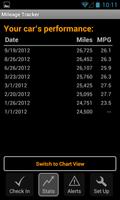 Mileage Tracker capture d'écran 2