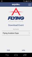Flying Aviation Expo App poster