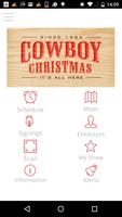 Cowboy Christmas Plakat