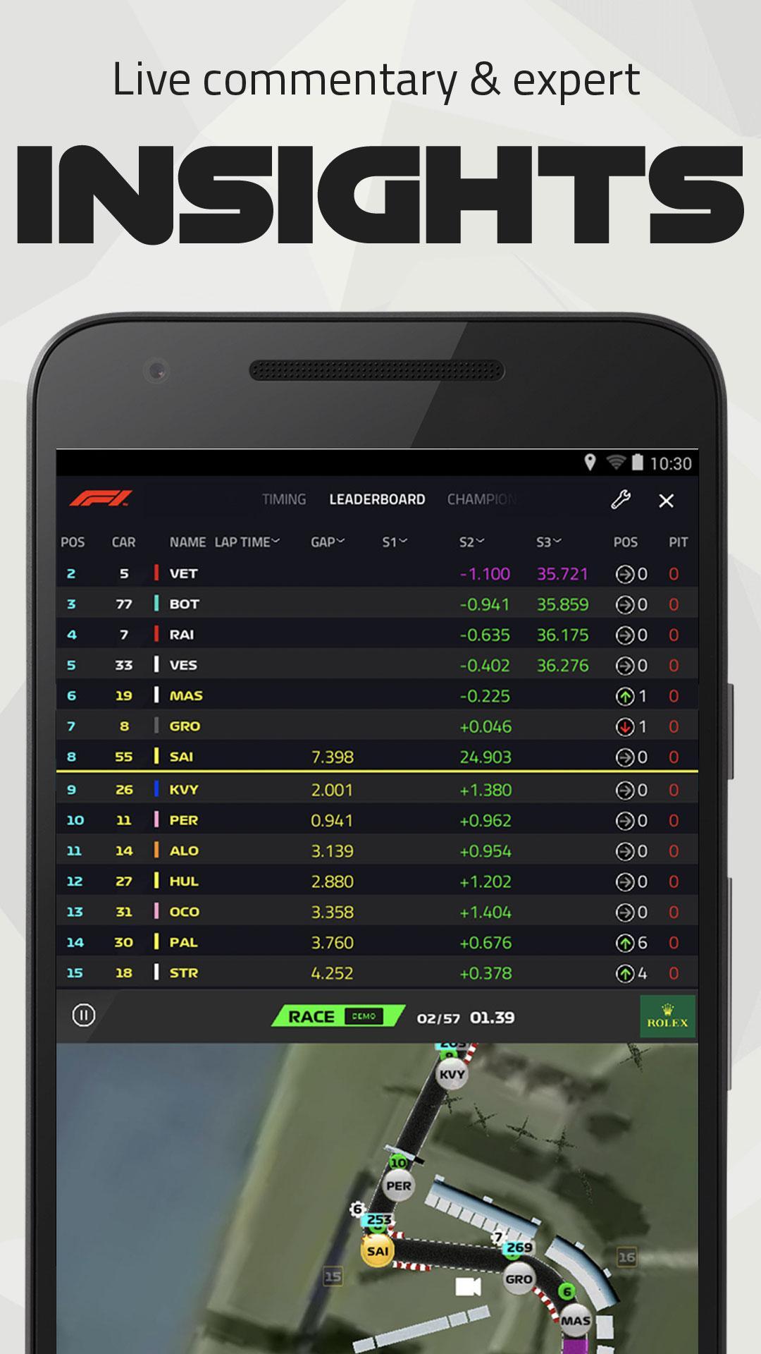 Timing f1 live Live timing