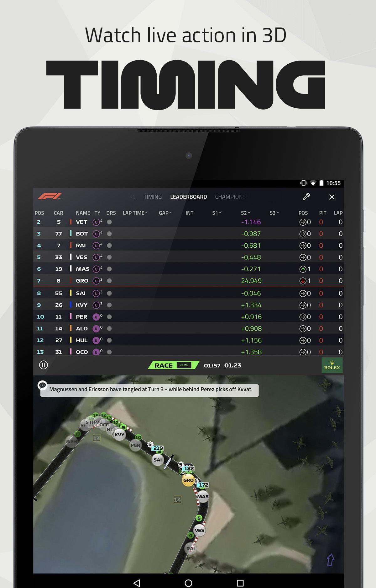 F1 Live Timing for Android - APK Download