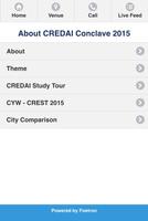برنامه‌نما CREDAI عکس از صفحه