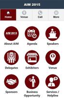 AIM 2015 poster